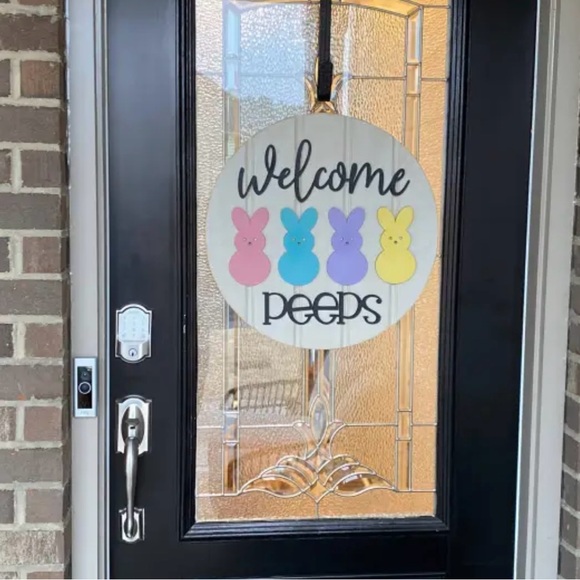 Welcome door sign 7.8” - Picture 2 of 2